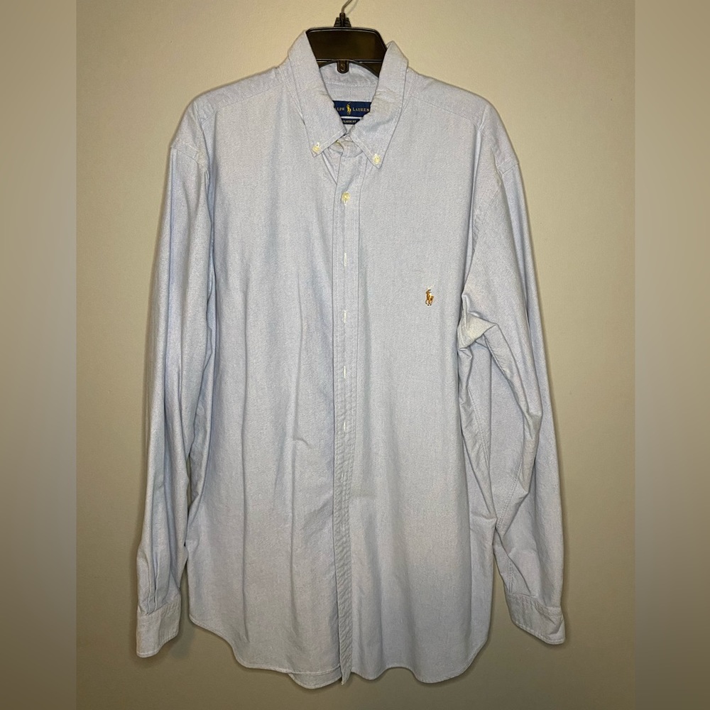 Polo Ralph Lauren Classic Fit Long Sleeve Button Up Shirt